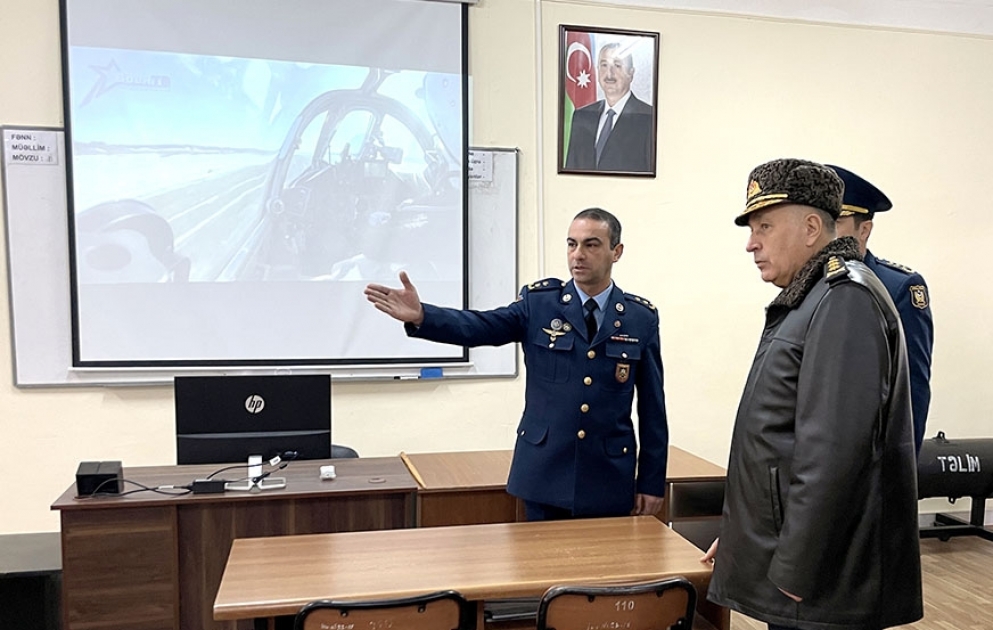 Chief of General Staff of Azerbaijan Army visits Military Institute VIDEO
