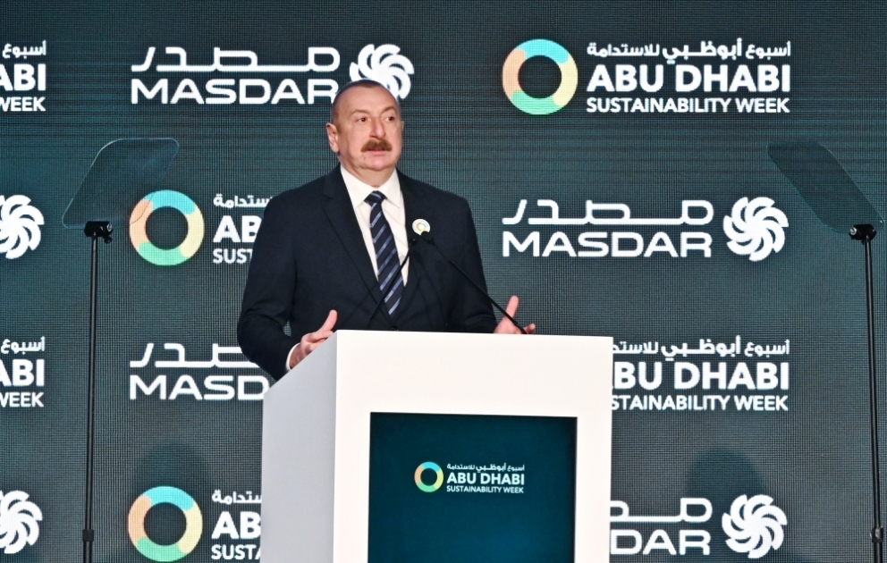 Le président Ilham Aliyev participe à la cérémonie d’ouverture de la Semaine de la durabilité d’Abu Dhabi MIS A JOUR VIDEO
