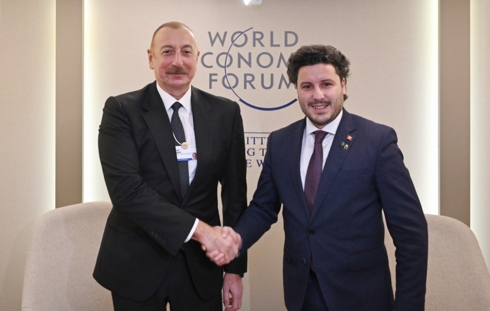 Azerbaijan, Montenegro discussed cooperation in Davos VIDEO