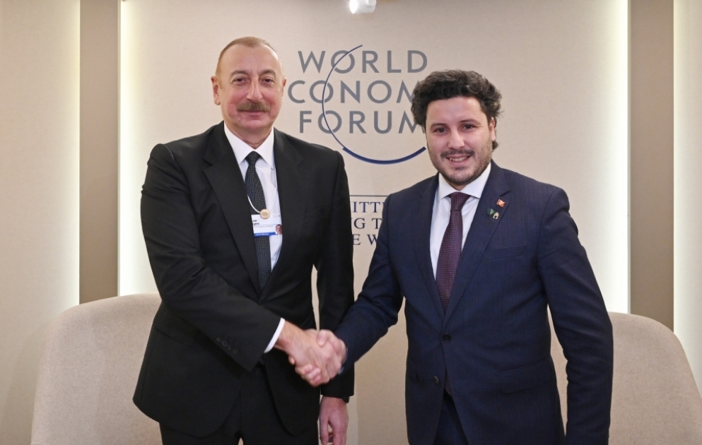 Davos: Aserbaidschan und Montenegro tauschen Meinungen über Zusammenarbeit aus VIDEO