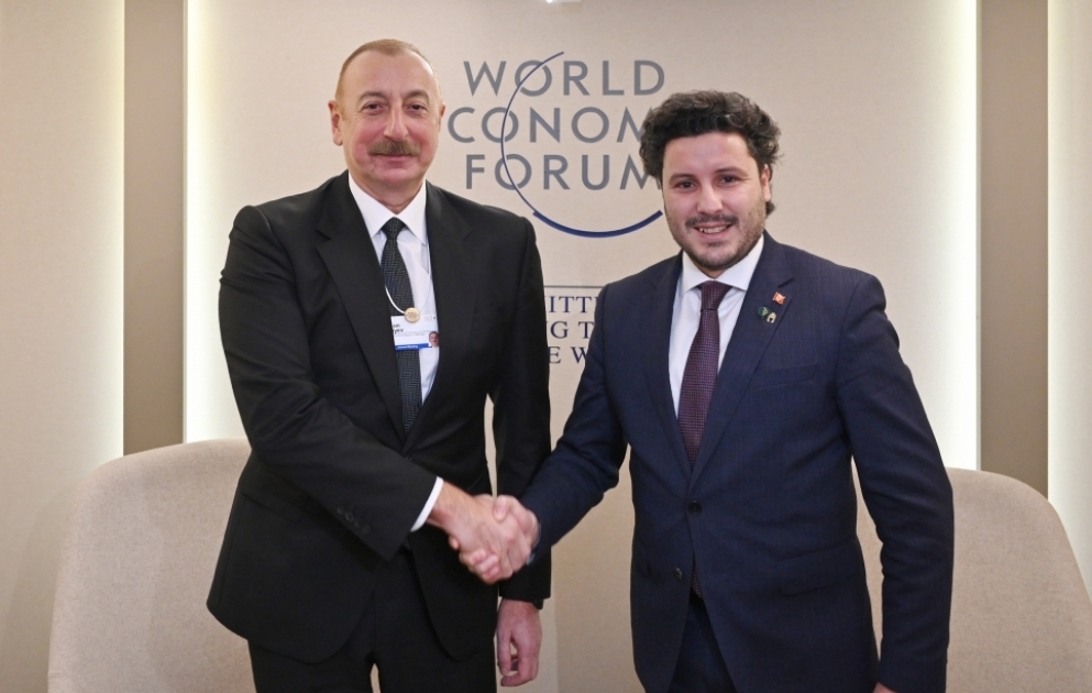 La coopération entre l’Azerbaïdjan et le Monténégro au menu des discussions à Davos VIDEO
