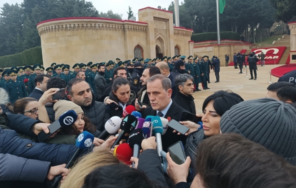 Ceyhun Bayramov: Son günlər Ermənistanın manipulyasiya xarakterli davranışını görürük VİDEO