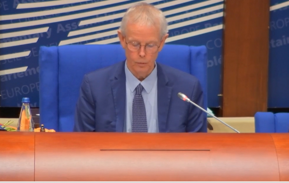 Tiny Kox réélu président de l'APCE VIDEO