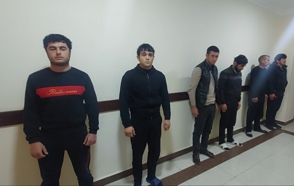Mal-qara oğurlamaqda şübhəli bilinən dəstə üzvləri saxlanılıb VİDEO