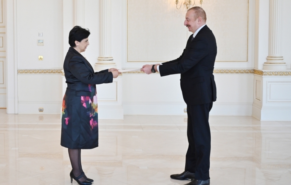 President Ilham Aliyev received credentials of incoming ambassador of Mexico VIDEO