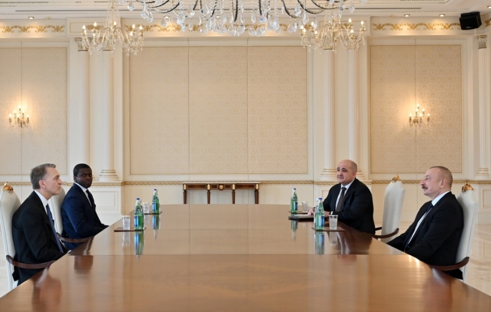 Präsident Ilham Aliyev empfängt CEO von Brookfield Asset Management VIDEO