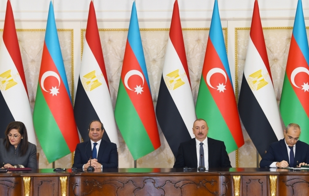 Azerbaijan, Egypt signed documents VIDEO