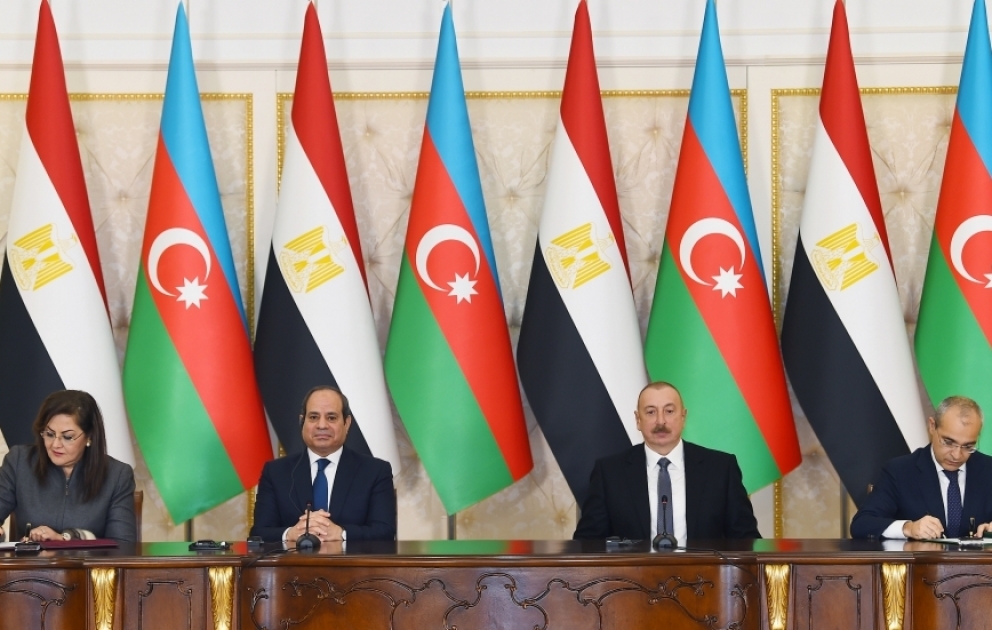 L’Azerbaïdjan et l’Egypte signent un certain nombre de documents VIDEO