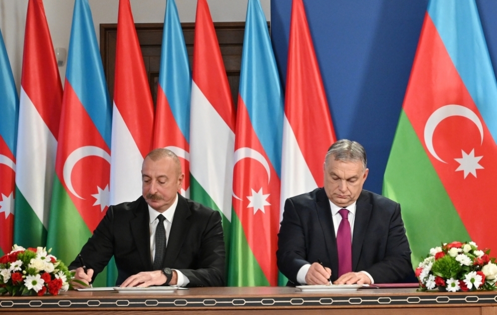 Budapest : l’Azerbaïdjan et la Hongrie signent un certain nombre de documents VIDEO