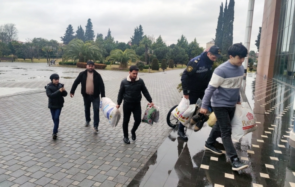 Lənkəran və Masallıda Türkiyəyə yardım aksiyası üçün xüsusi məntəqələr yaradılıb VİDEO