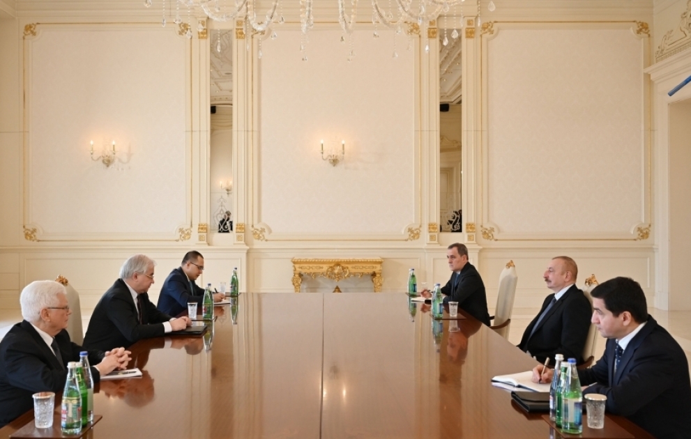 President Ilham Aliyev received special representative of Russian Ministry of Foreign Affairs for normalization of Azerbaijan-Armenia relations VIDEO