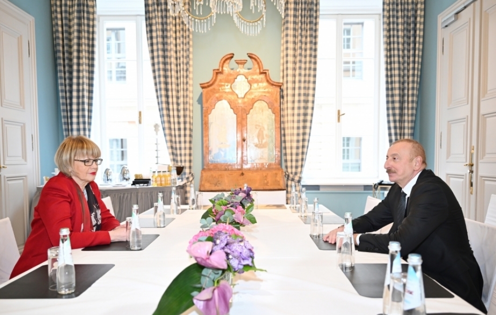 President Ilham Aliyev met with OSCE Secretary General in Munich VIDEO