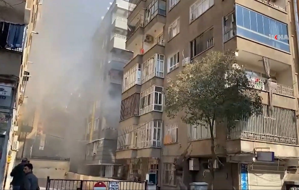 Şanlıurfada partlayış olub, ölənlər və yaralananlar var VİDEO