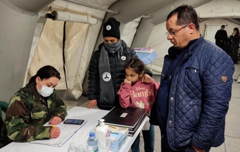Azerbaijani mobile field hospital provides medical services to 1,364 quake survivors in Türkiye’s Kahramanmaras province VIDEO