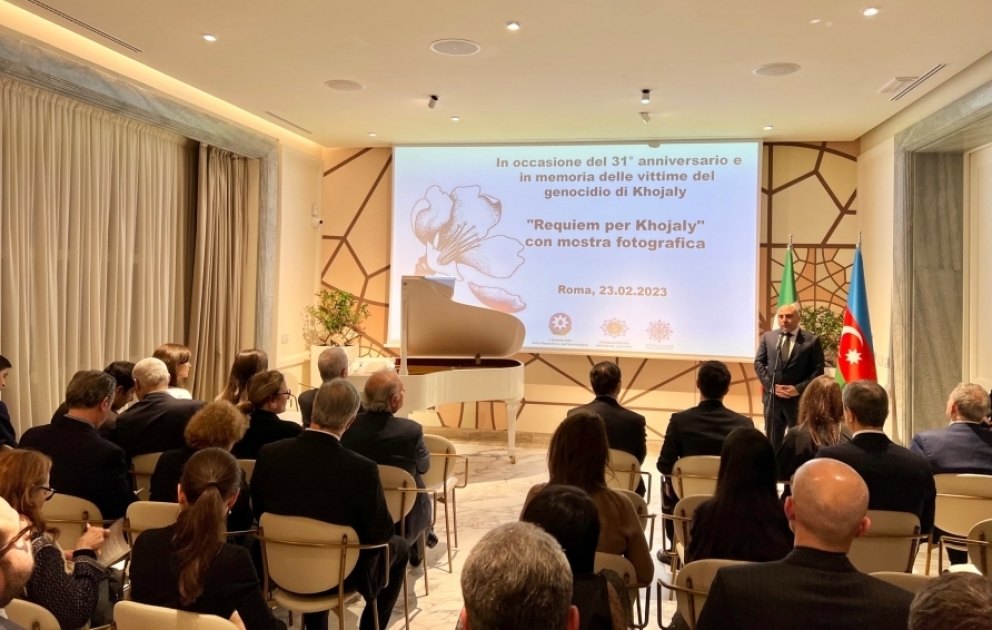Rome remembers Khojaly genocide victims VIDEO