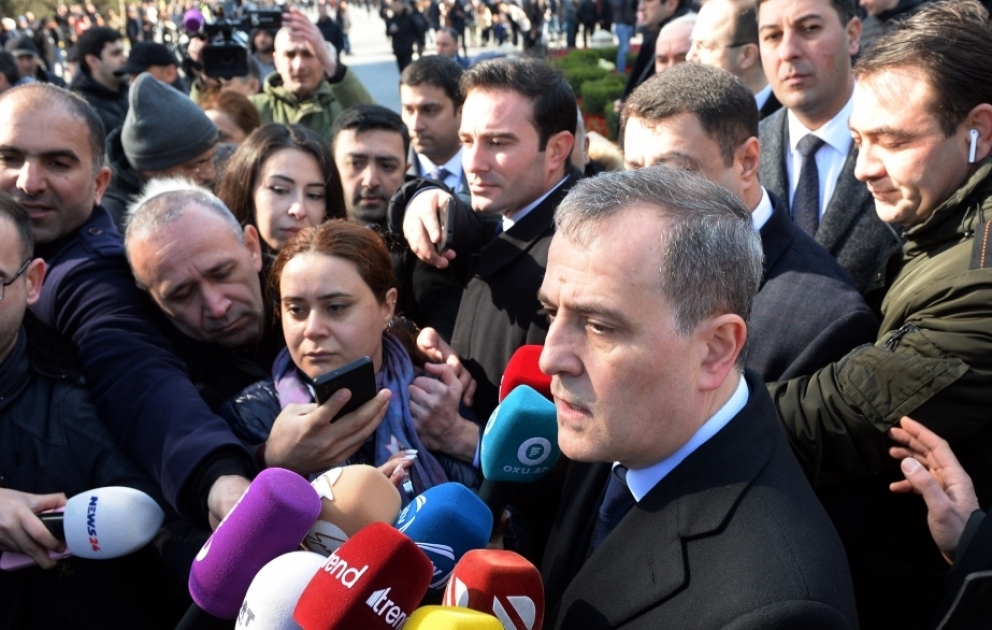Ceyhun Bayramov: Həftənin əvvəli Sergey Lavrov Azərbaycana səfər edəcək VİDEO