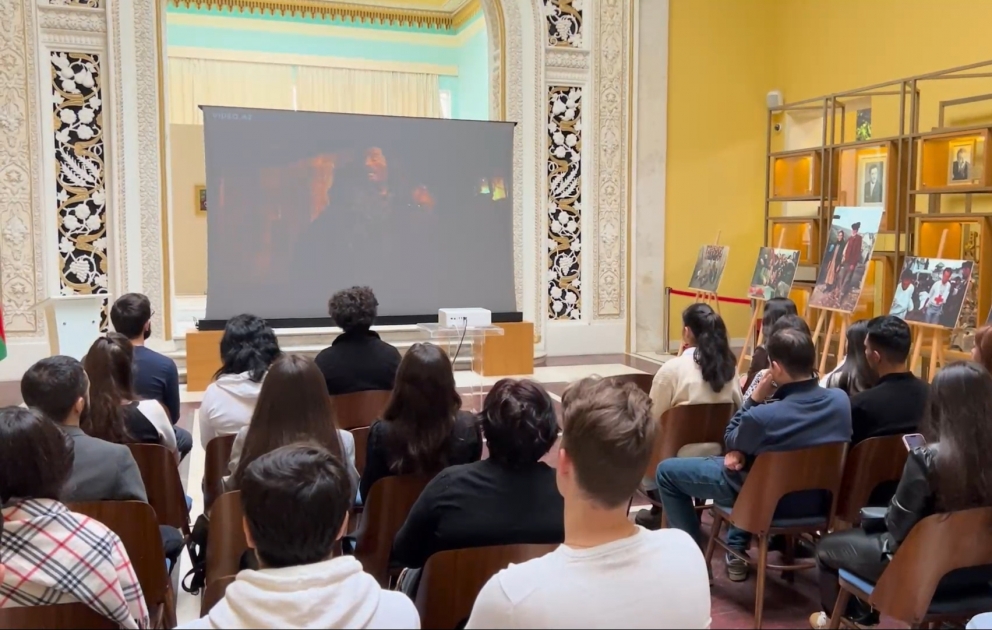 “Azərbaycan” pavilyonunda “Xoca” filminin qapalı nümayişi keçirilib VİDEO