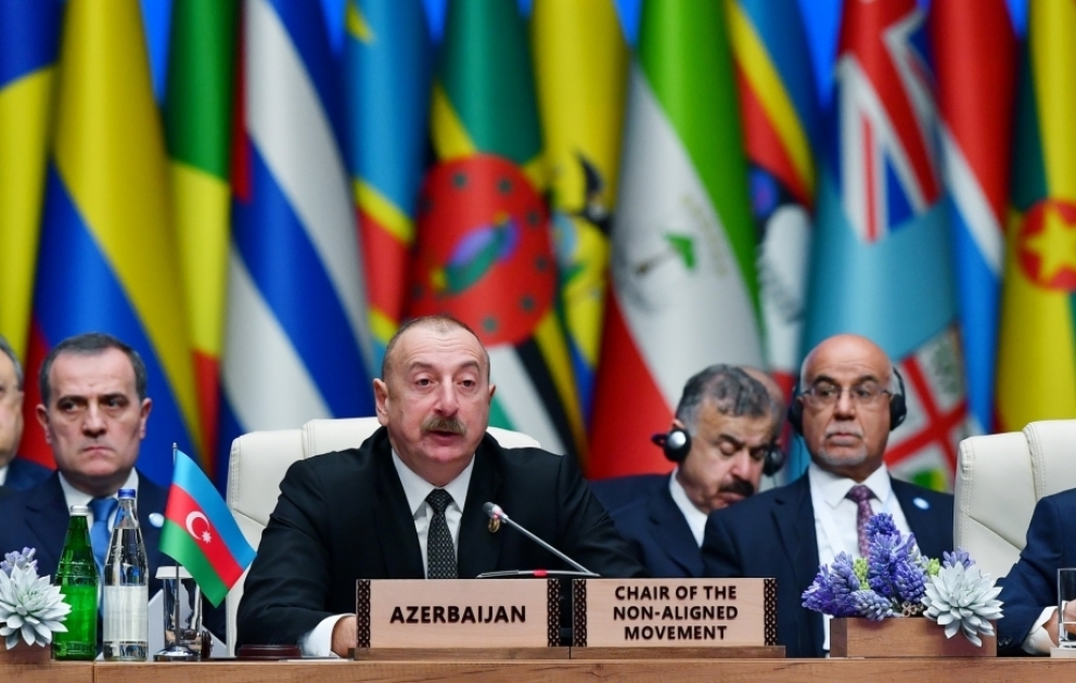 President Ilham Aliyev: We call on France to apologize for its colonial past and bloody colonial crimes and acts of genocide VIDEO