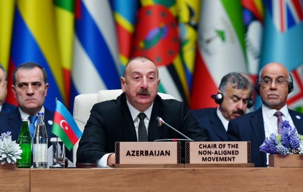 Prezident İlham Əliyev: Fransanı qanlı müstəmləkə cinayətlərinə, soyqırımı aktlarına görə üzr istəməyə çağırırıq VİDEO