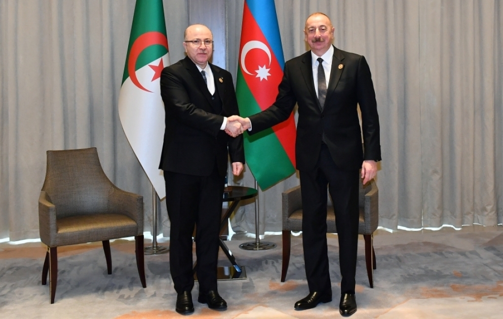 Le président Ilham Aliyev s’entretient avec le Premier ministre algérien MIS A JOUR VIDEO