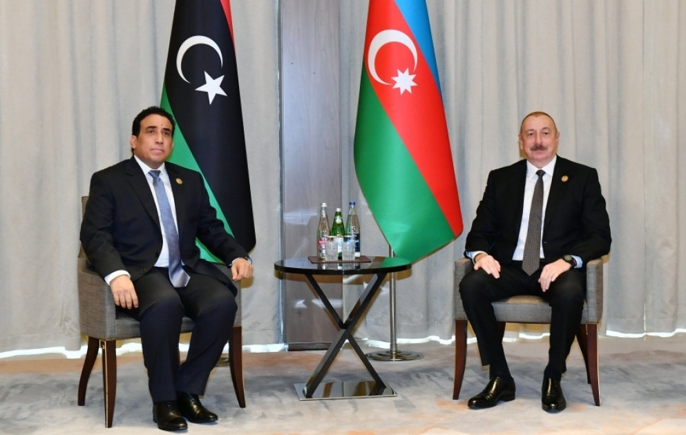 President Ilham Aliyev met with Head of Presidency Council of Libya VIDEO