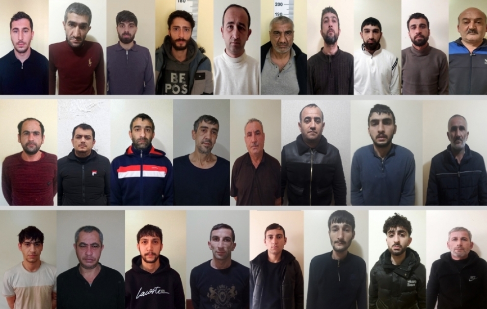 Bu ilin iki ayında Şirvanda müxtəlif faktlara görə 71 nəfər saxlanılıb VİDEO