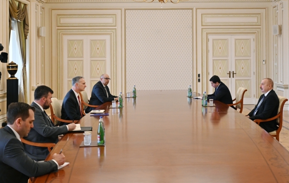 Le président azerbaïdjanais reçoit le conseiller principal du Département d’Etat américain pour les négociations sur le Caucase  MIS A JOUR VIDEO