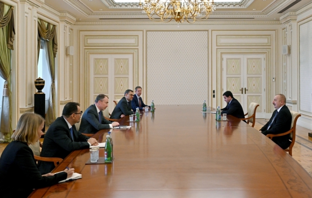 Entretien du président Aliyev avec le représentant spécial de l’UE pour le Caucase du Sud  MIS A JOUR VIDEO