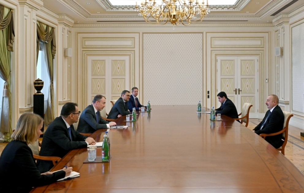 Президент Ильхам Алиев принял специального представителя Европейского Союза по Южному Кавказу  ОБНОВЛЕНО ВИДЕО