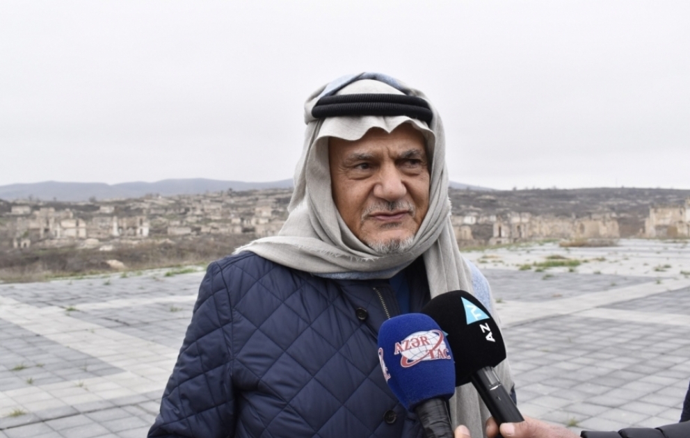 Turki Al Faysal: İşğal dövründə törədilmiş dağıntılar misli görünməmiş barbarlıq nümunəsidir VİDEO