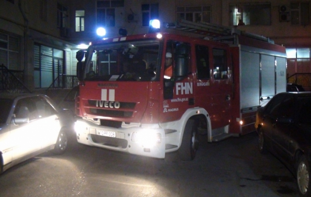 FHN yaşayış massivində şərti yanğın təlimi keçirib VİDEO