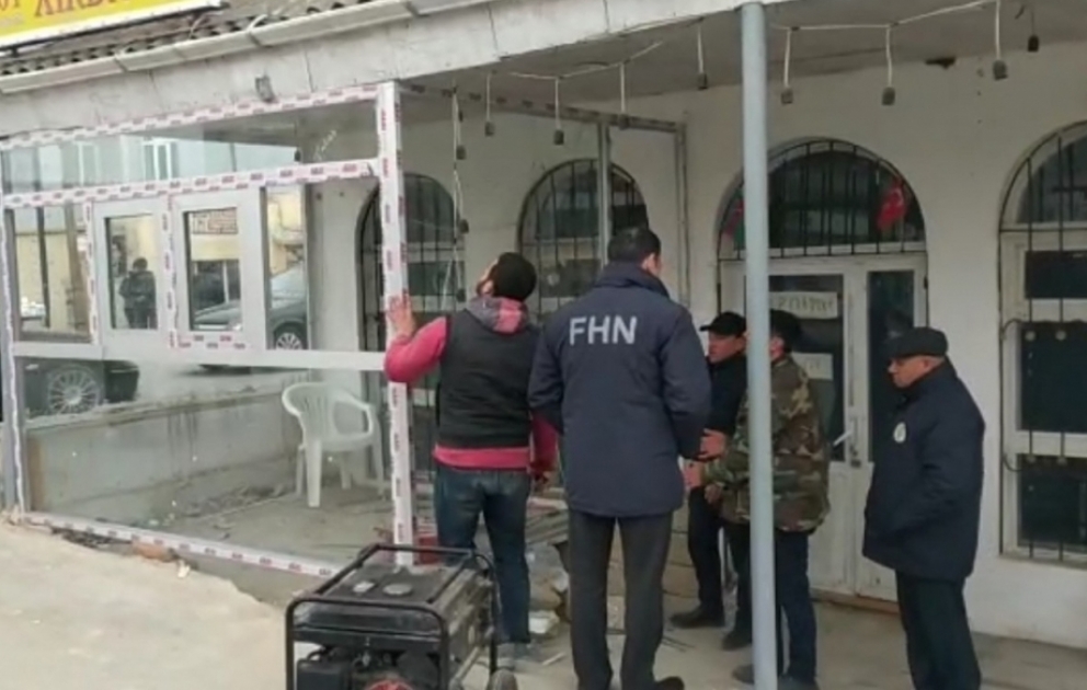 FHN paytaxtın üç rayonunda qanunsuz tikintilərin qarşısını alıb VİDEO