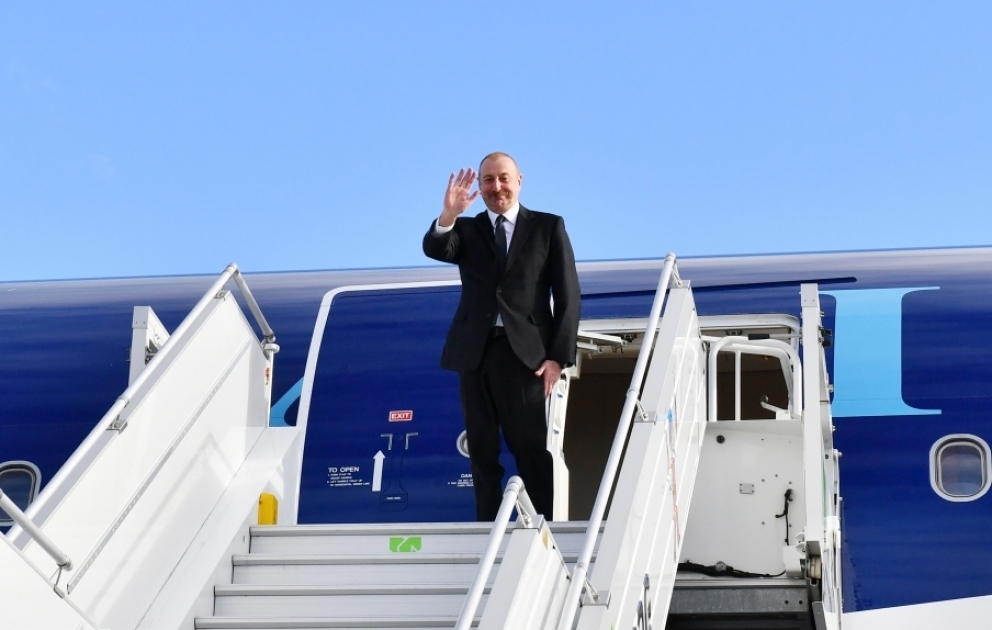 President Ilham Aliyev completed his working visit to Germany VIDEO
