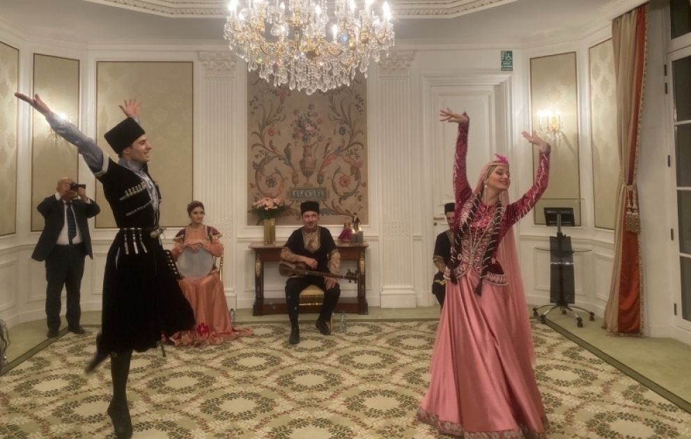 Parisdə Novruz bayramı təntənəli şəkildə qeyd edilib VİDEO