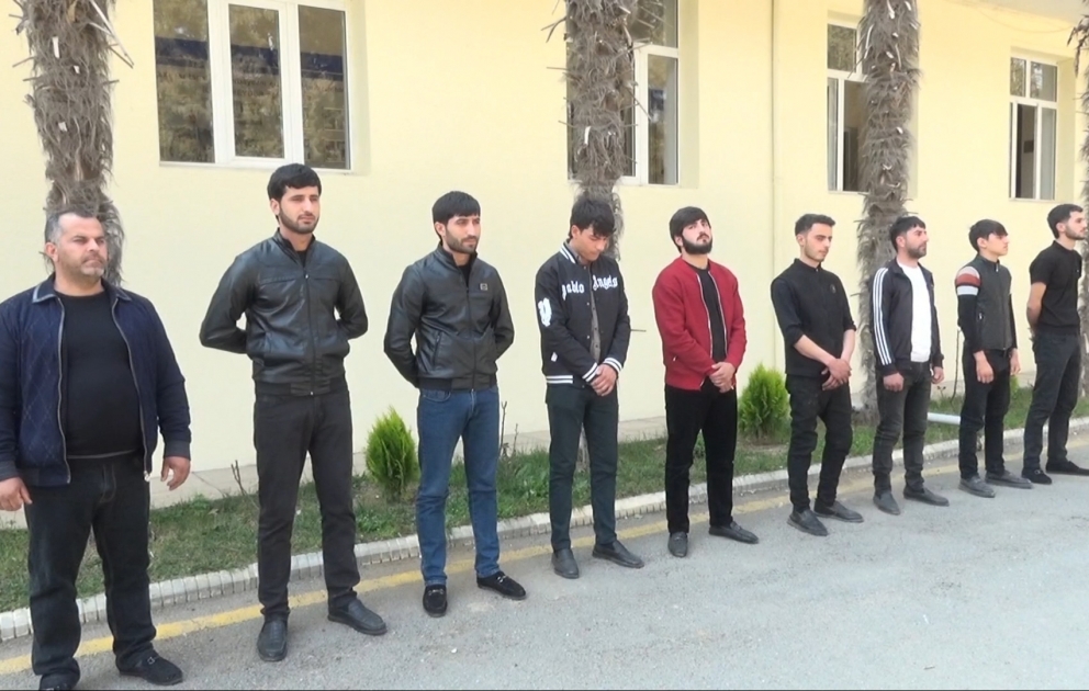 Ağdamda toy karvanında avtoxuliqanlıq edən 9 nəfər məsuliyyətə cəlb olunub VİDEO