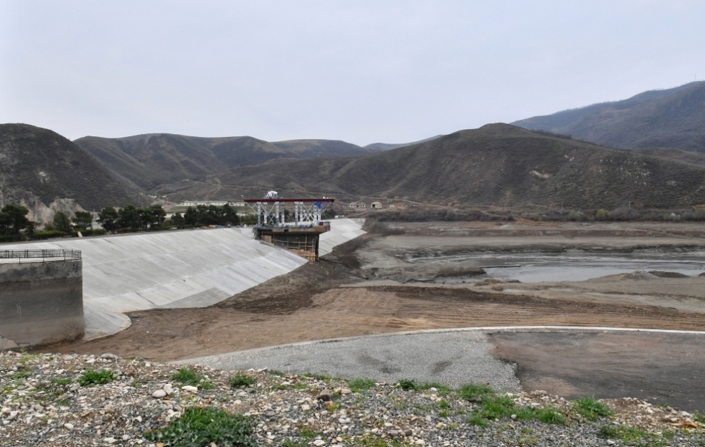 Familiarization with major overhaul of Sugovushan water reservoir and main water canal coming out of it and construction of tourism infrastructure facilities VIDEO