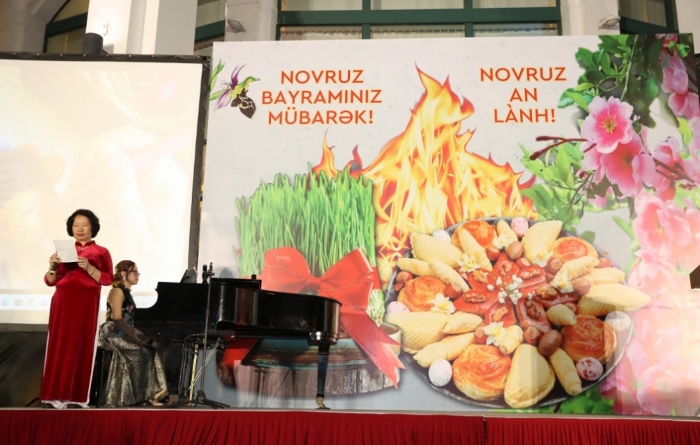 Vyetnamda soydaşlarımızın iştirakı ilə Novruz şənliyi təşkil edilib VİDEO