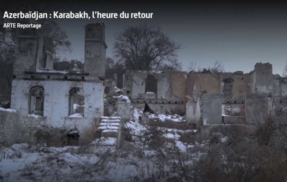 ARTE telekanalı: Qarabağa qayıdış vaxtıdır VİDEO
