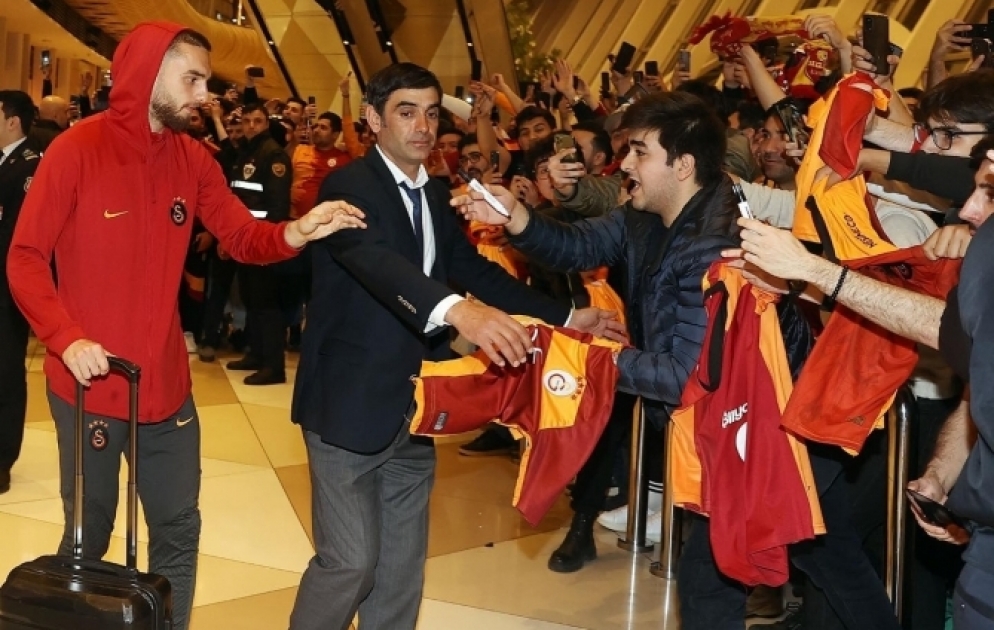 “Qalatasaray” klubu Bakıya gəlib VİDEO