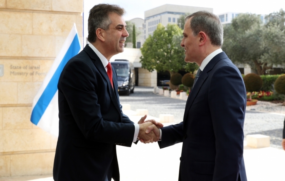 Außenminister von Aserbaidschan und Israel treffen sich in Jerusalem VIDEO