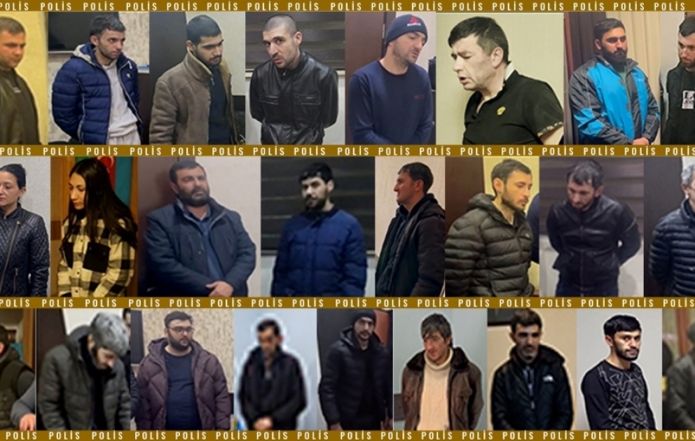 Yasamalda saxlanılan şəxslərdən 18 kiloqrama yaxın heroin götürülüb VİDEO