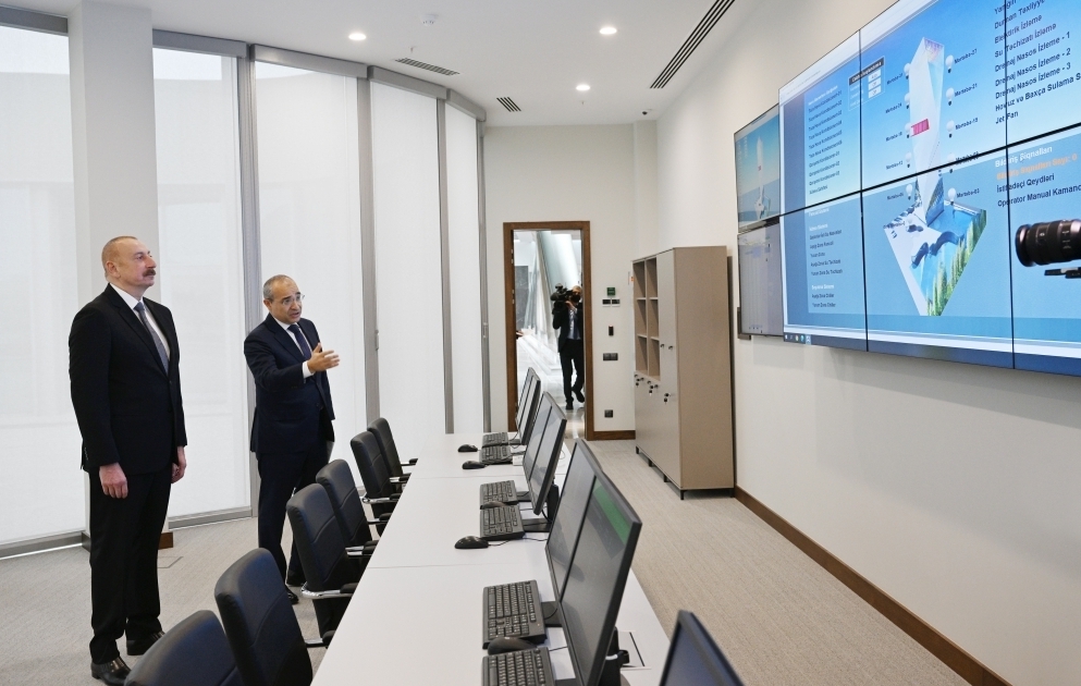 President Ilham Aliyev attended inauguration of new administrative building of State Service on Property Issues VIDEO