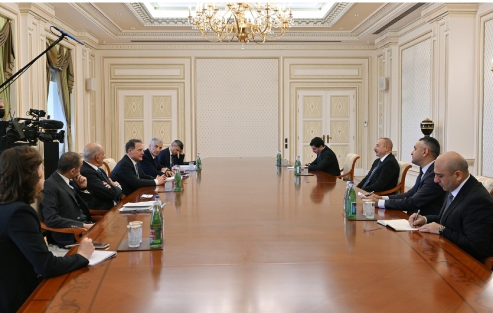 President Ilham Aliyev received Deputy Minister of Foreign Affairs and International Cooperation of Italy VIDEO