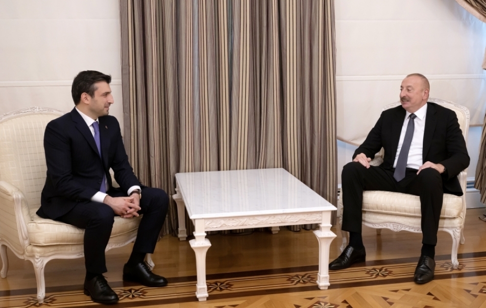 Azərbaycan Prezidenti İlham Əliyev Türkiyənin “Baykar” şirkətinin texniki direktoru Selçuk Bayraktarı qəbul edib VİDEO