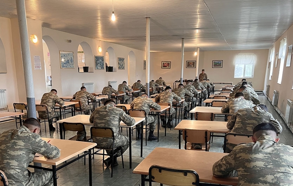 “Ən yaxşı mühəndis-istehkam bölüyü” adı uğrunda yarış keçirilir VİDEO