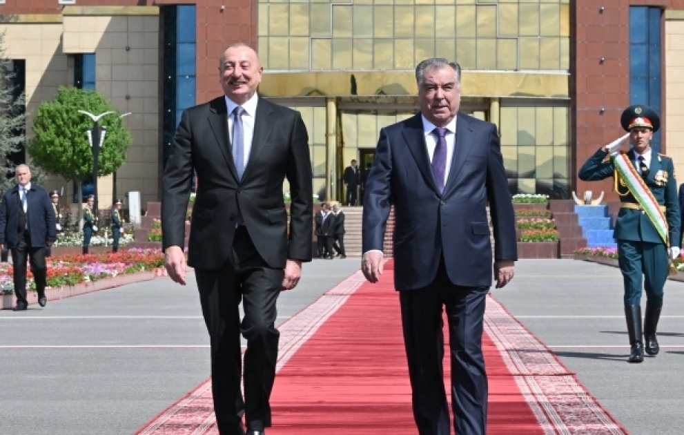 Präsident Ilham Aliyev beendet seinen Staatsbesuch in Tadschikistan VIDEO