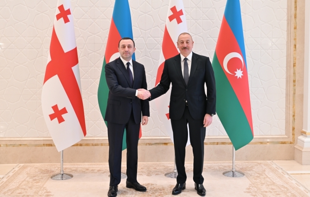 Состоялась встреча Президента Азербайджана с премьер-министром Грузии один на один ОБНОВЛЕНО ВИДЕО