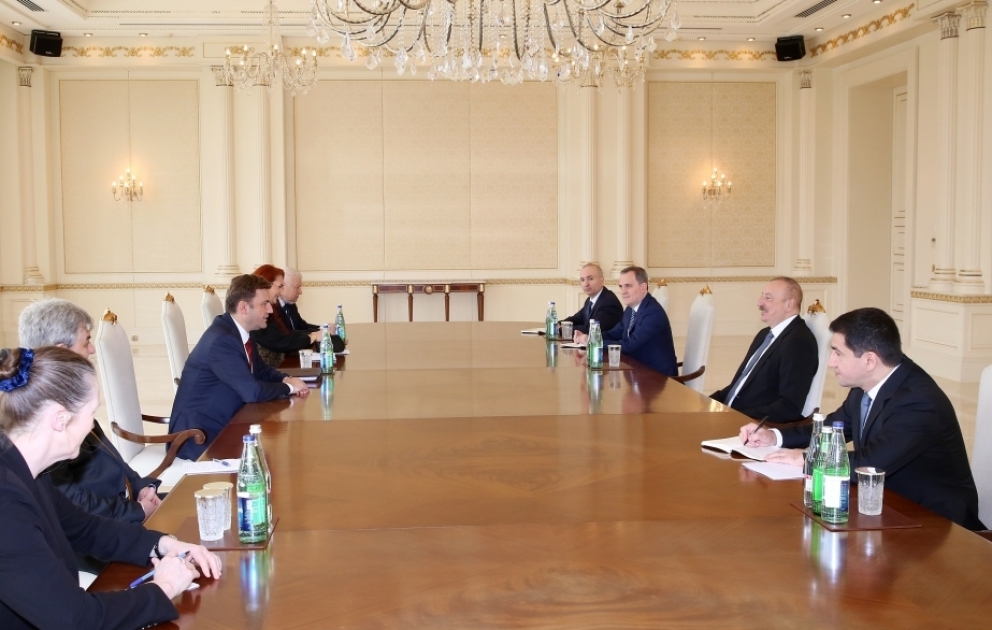 President Ilham Aliyev received OSCE Chairman-in-Office VIDEO