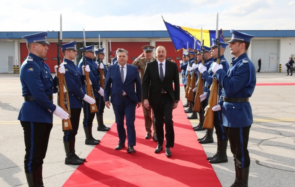 Azərbaycan Prezidenti İlham Əliyevin Bosniya və Herseqovinaya rəsmi səfəri başa çatıb VİDEO