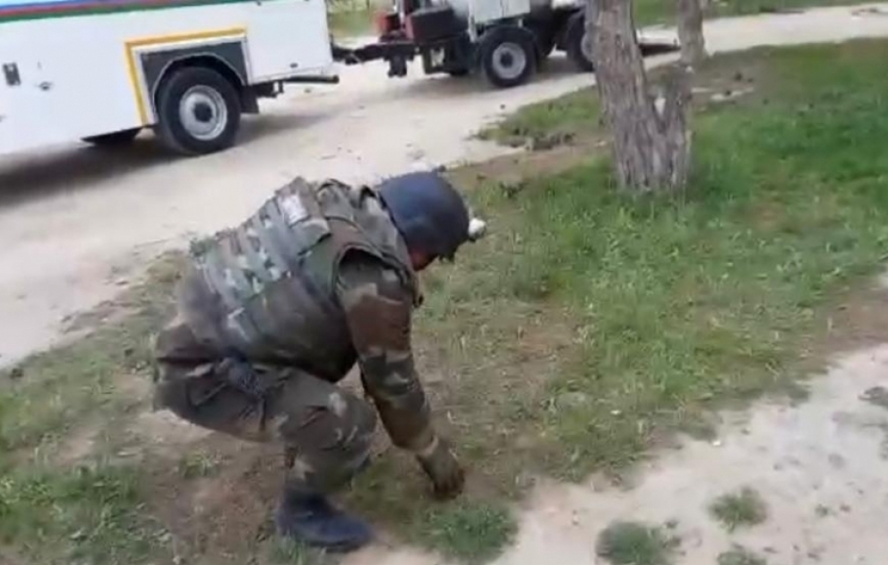 FHN: Bakıda əl qumbaraları tapılıb VİDEO